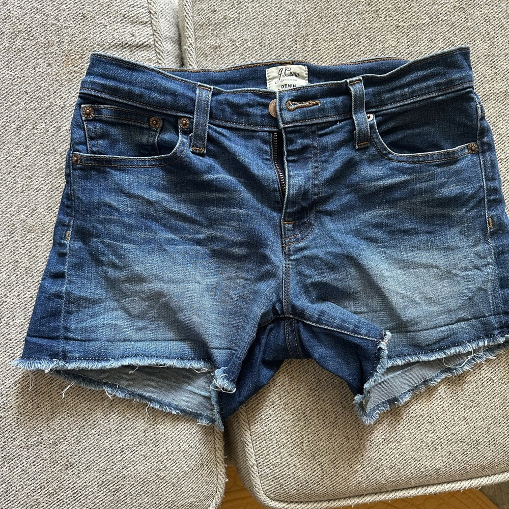 J. Crew Cutoff Denim Shorts
